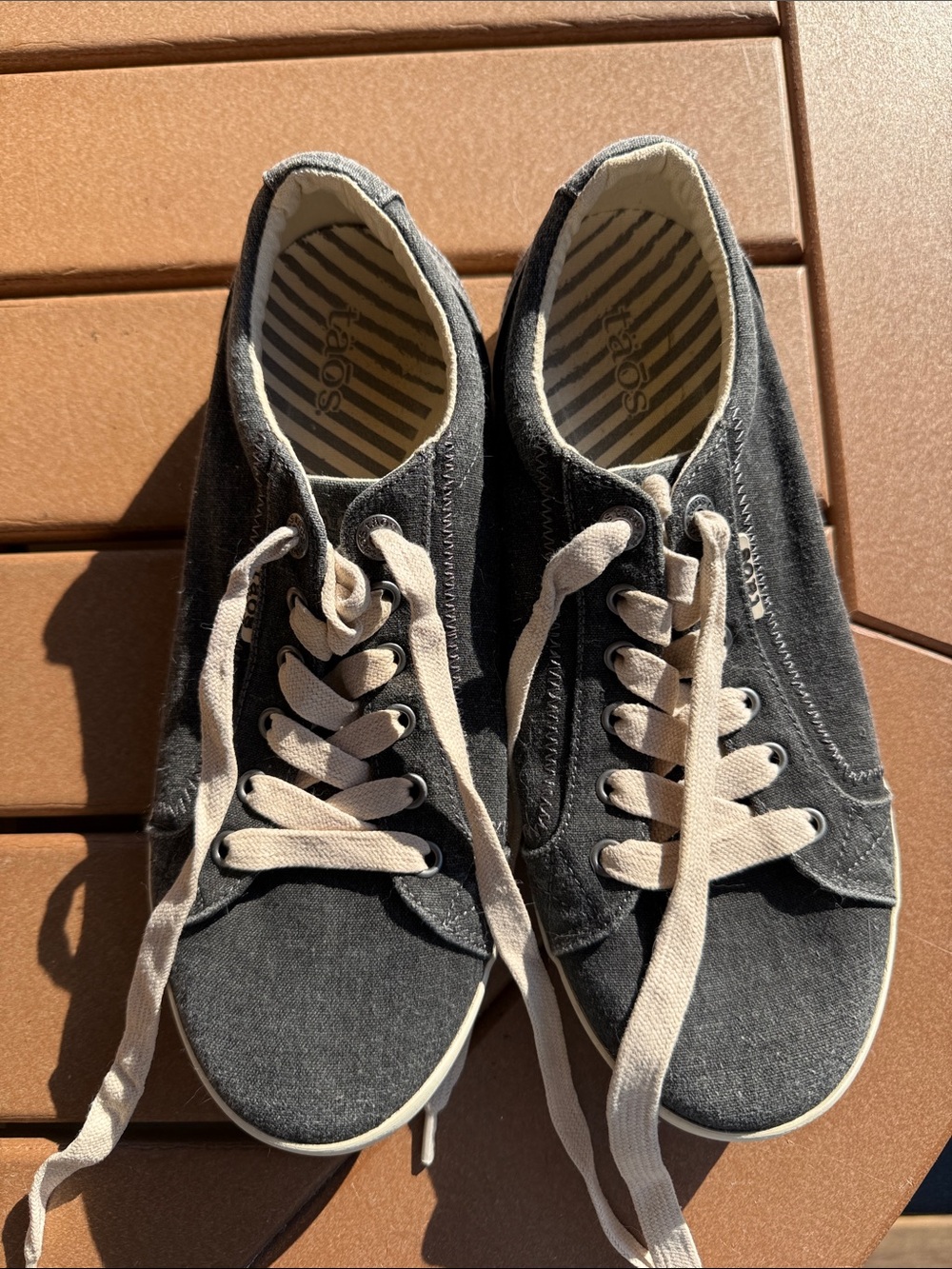 Taos Star Blue Wash Sneakers
